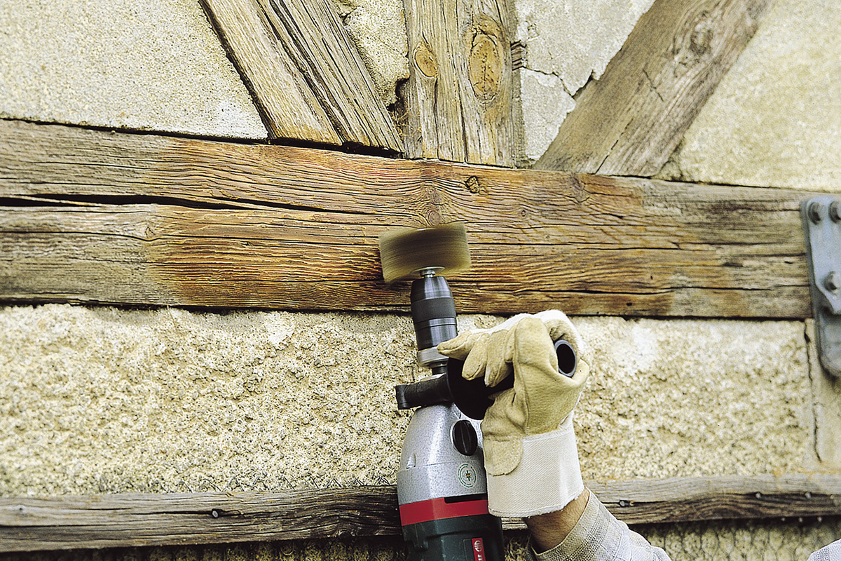 Wood Grain Brush, Ø 80 mm