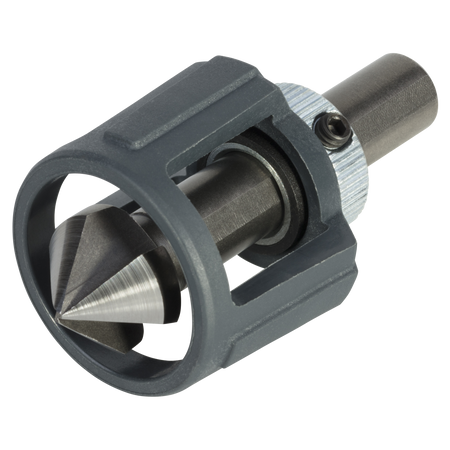 HSS Conical Countersink with Depth Stop, Triangular Shank - Image 1