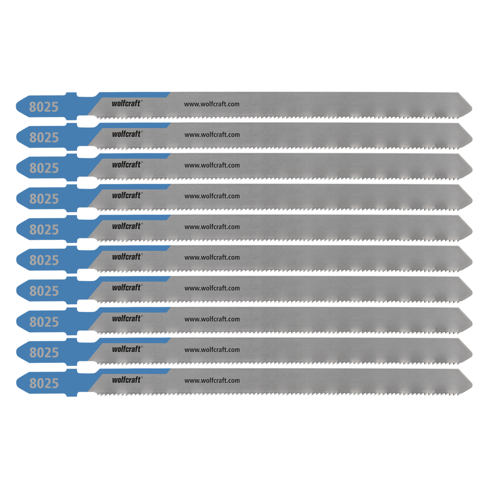 10 Jigsaw Blades, Metal Pipes, Fine Cuts
