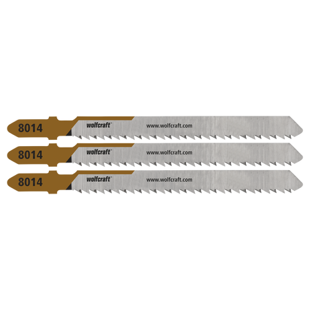 3 Jigsaw Blades, Multiplex, Fine Cuts