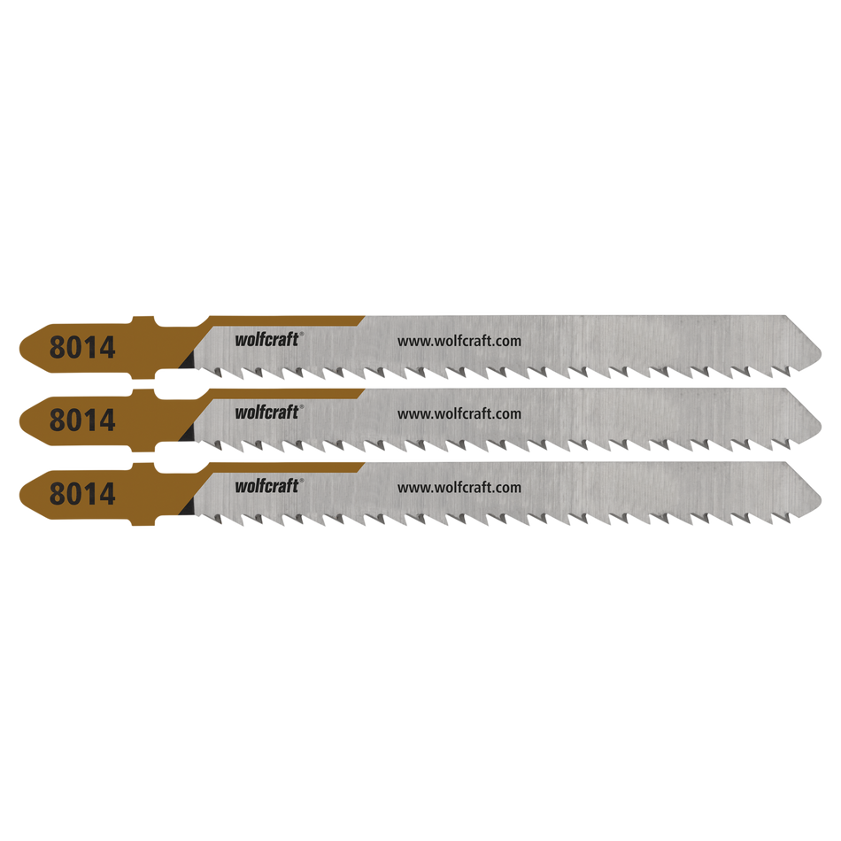 3 Jigsaw Blades, Multiplex, Fine Cuts