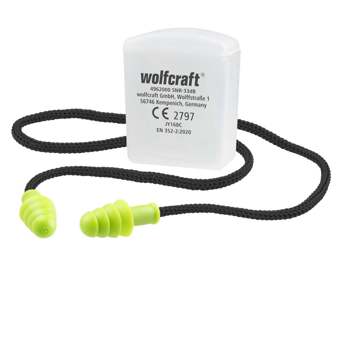 Earplugs with Cord - Image 1