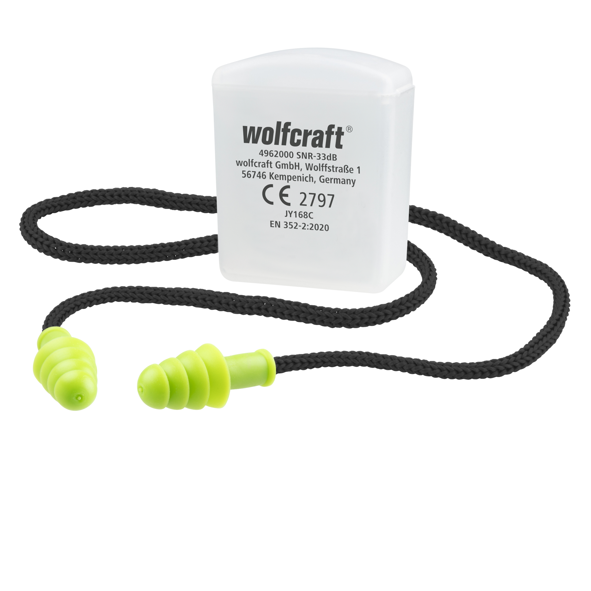 Earplugs with Cord - Image 1