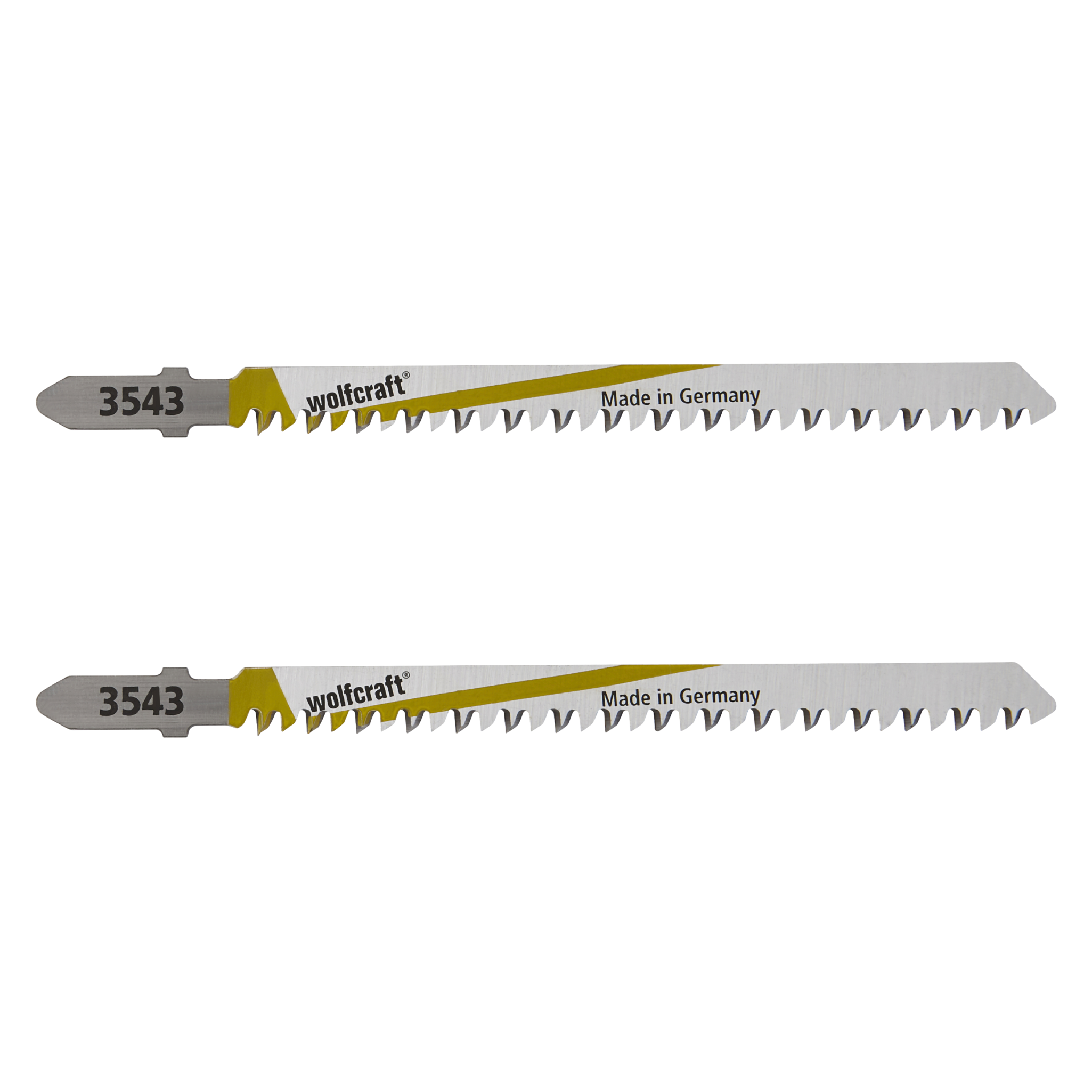 2 HCS Jigsaw Blades, T-shank, wood, clean cut