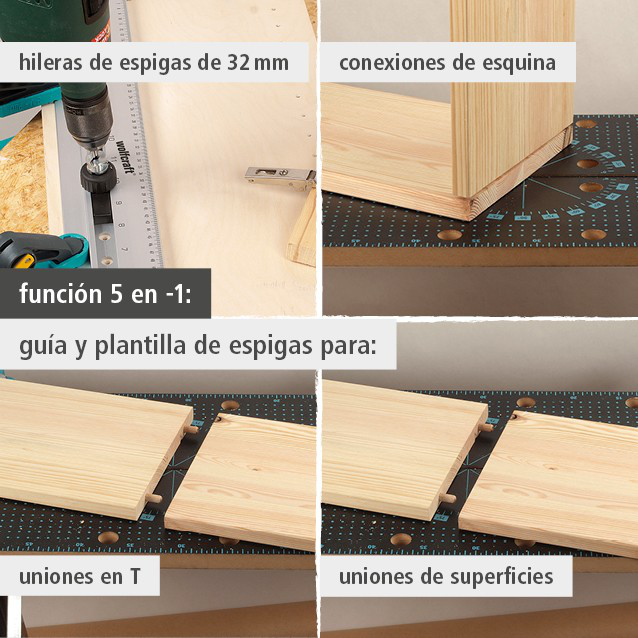 Dowelling jig (es)