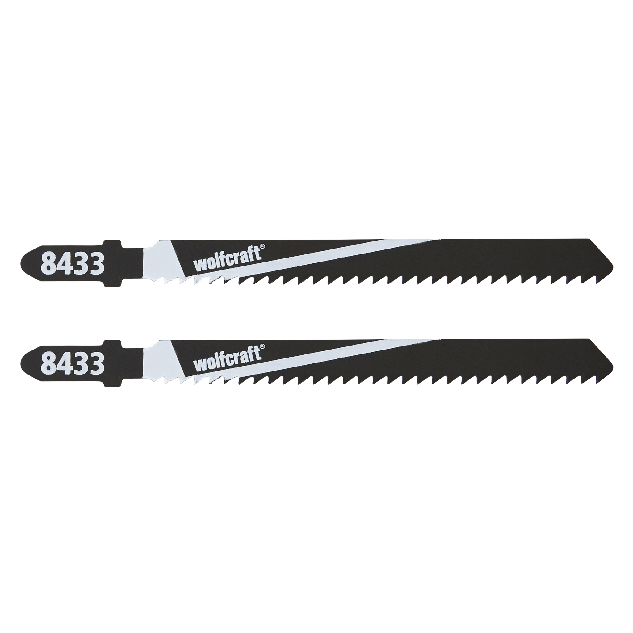 2 HCS Jigsaw Blades, T-shank, softwood