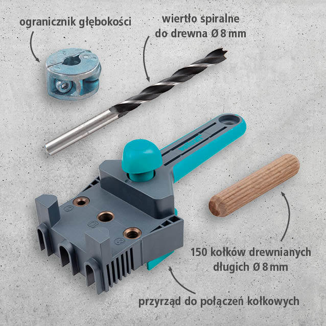 Project Set for Making Dowel Joints (pl)