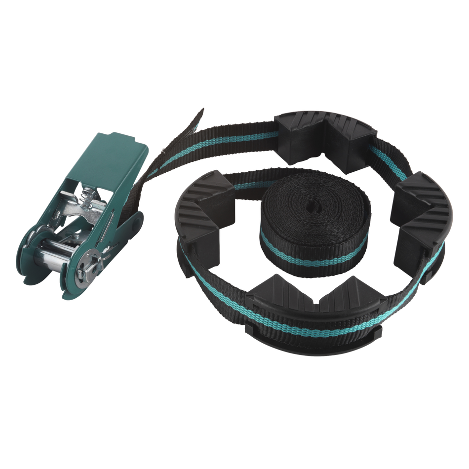 Ratchet Belt Clamp with Clamping Jaws