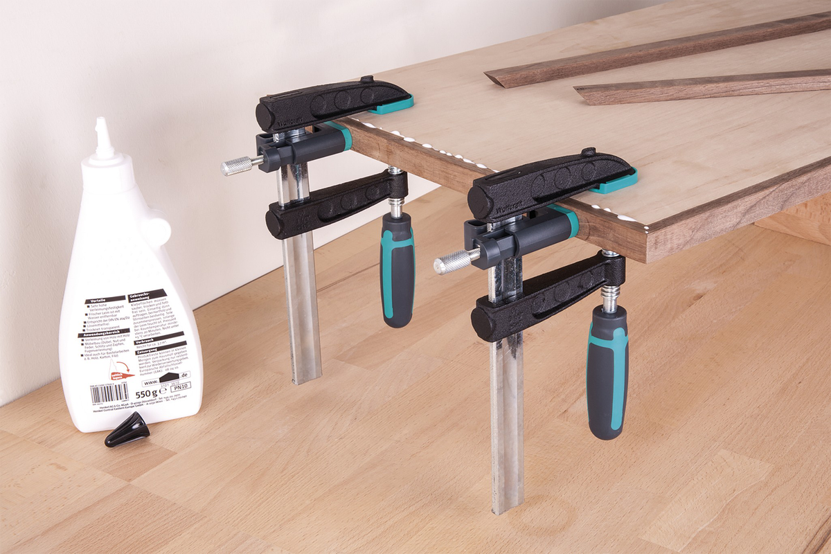 2 KS 24 Edge Clamps