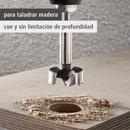 Forstner Drill Bit, Hexagon Shank, Ø 35 mm (es)