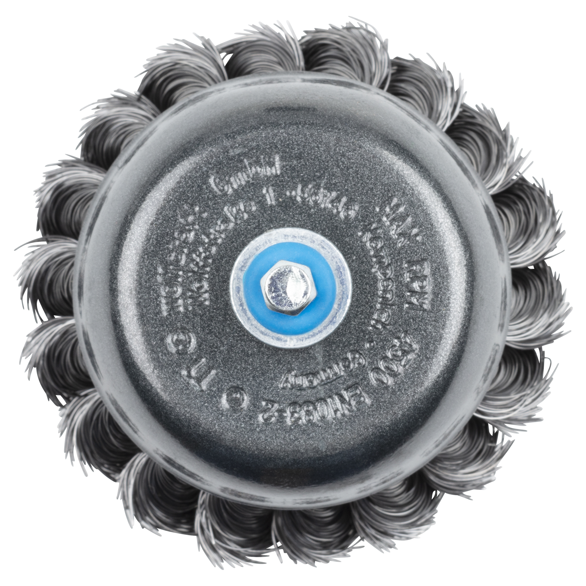 Steel Wire Cup Brush, Ø 75 mm, twisted