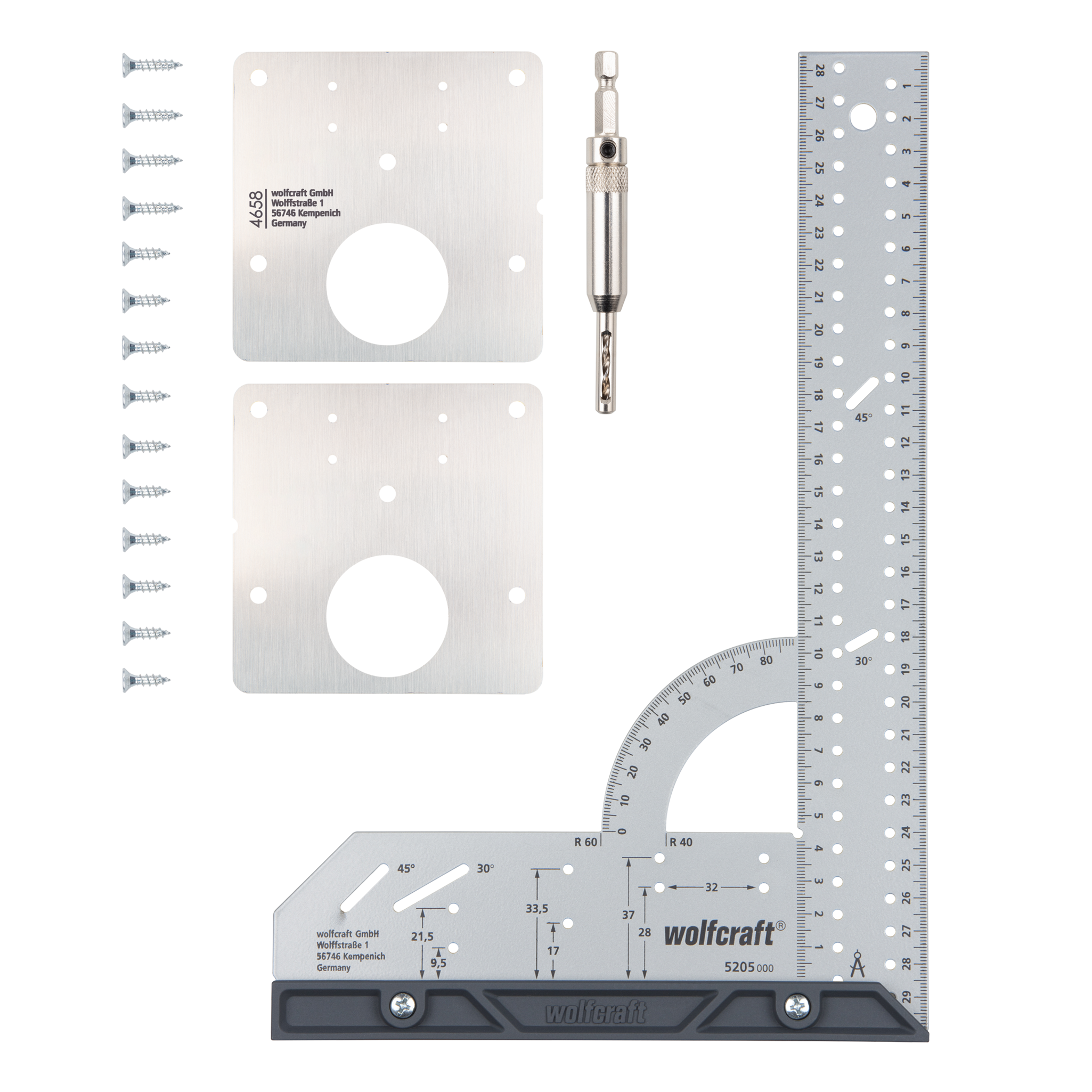 Project Set for Repairing Cup Hinges on the Door Side