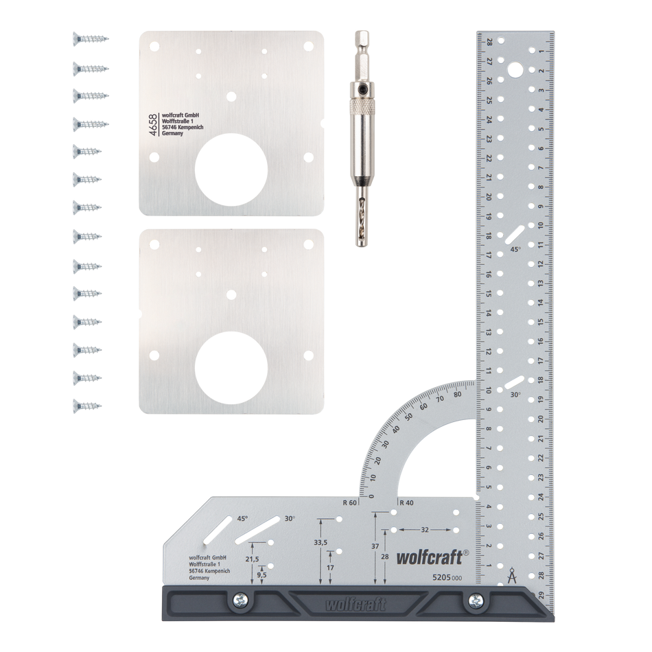 Project Set for Repairing Cup Hinges on the Door Side