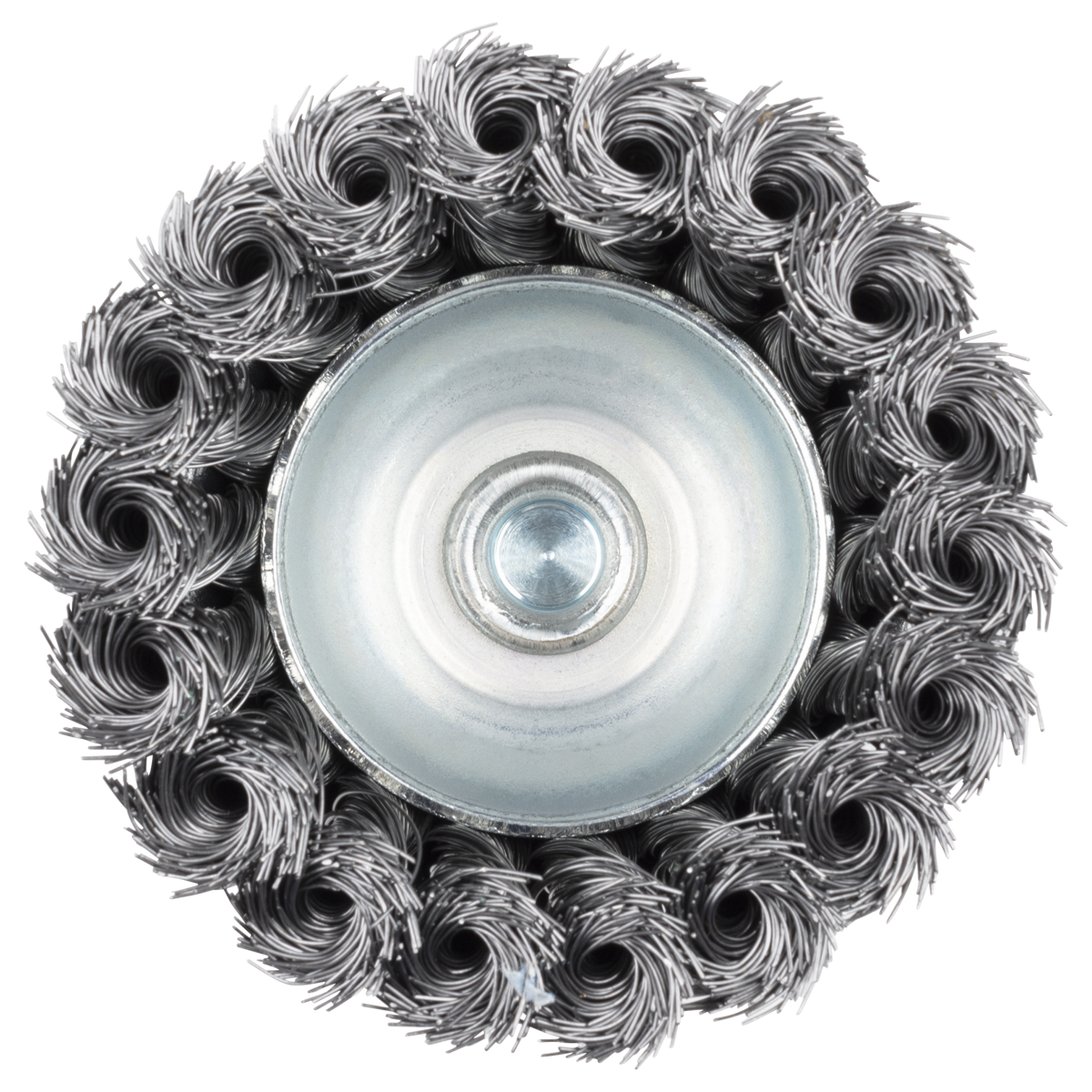 Steel Wire Cup Brush, Ø 75 mm, twisted