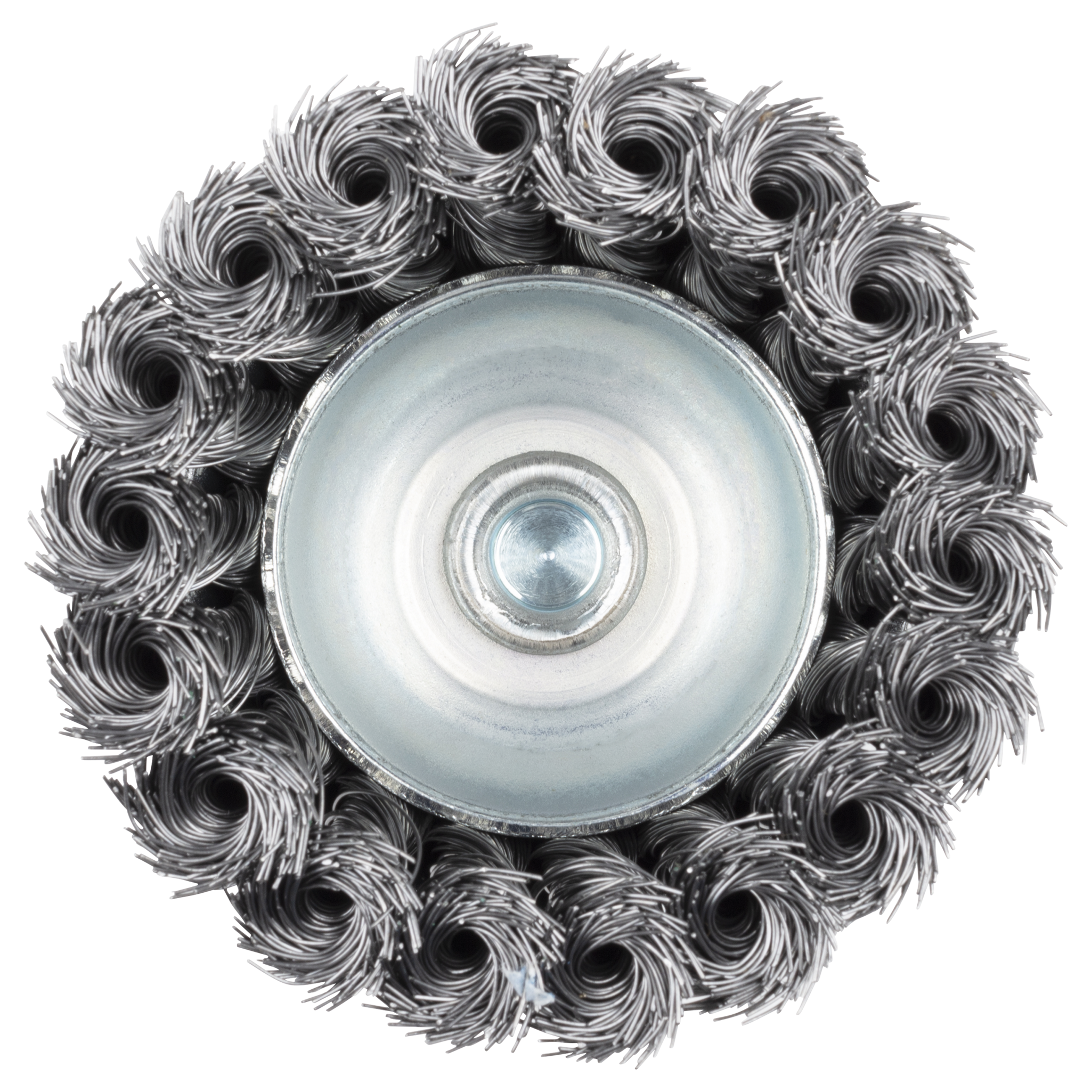 Steel Wire Cup Brush, Ø 75 mm, twisted