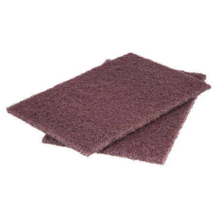 2 Burnishing Pads Medium