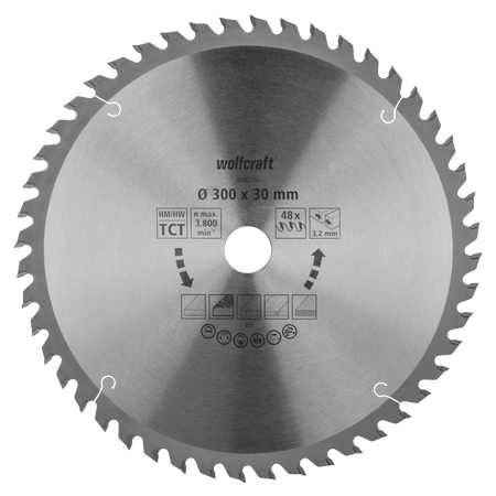 TC Circular Table Saw Blade, orange series, Ø 300 mm