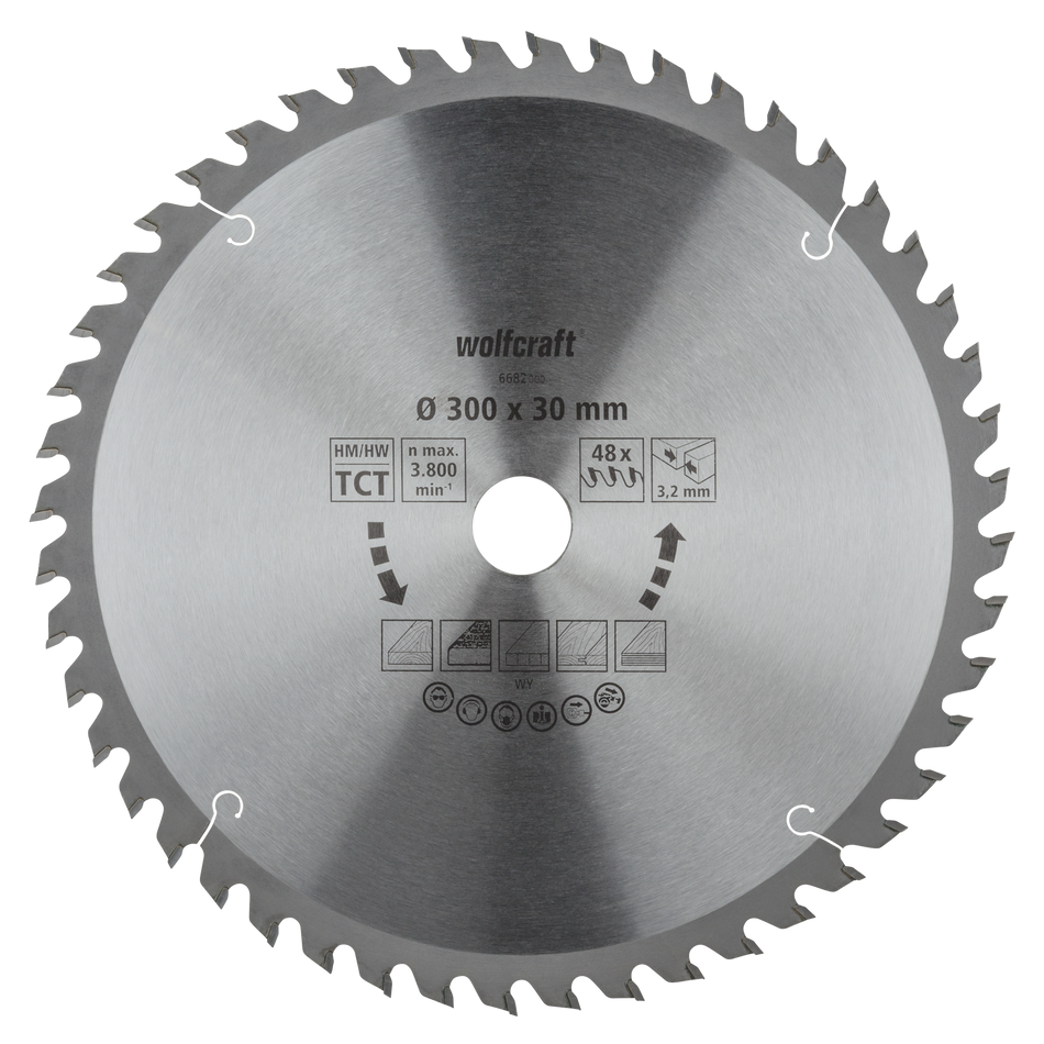 TC Circular Table Saw Blade, orange series, Ø 300 mm