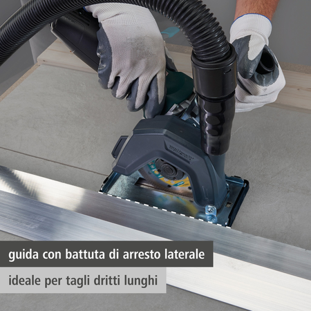 Extraction Hood With Guide Block for Angle Grinder (it)