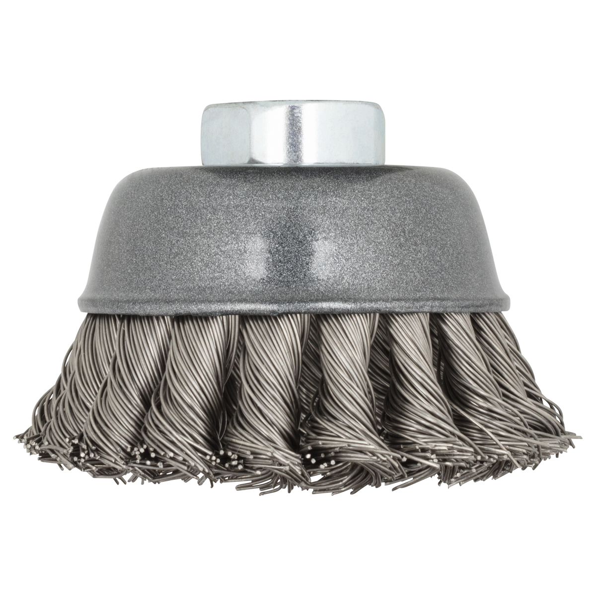 Stainless Steel Wire Cup Brush, twisted