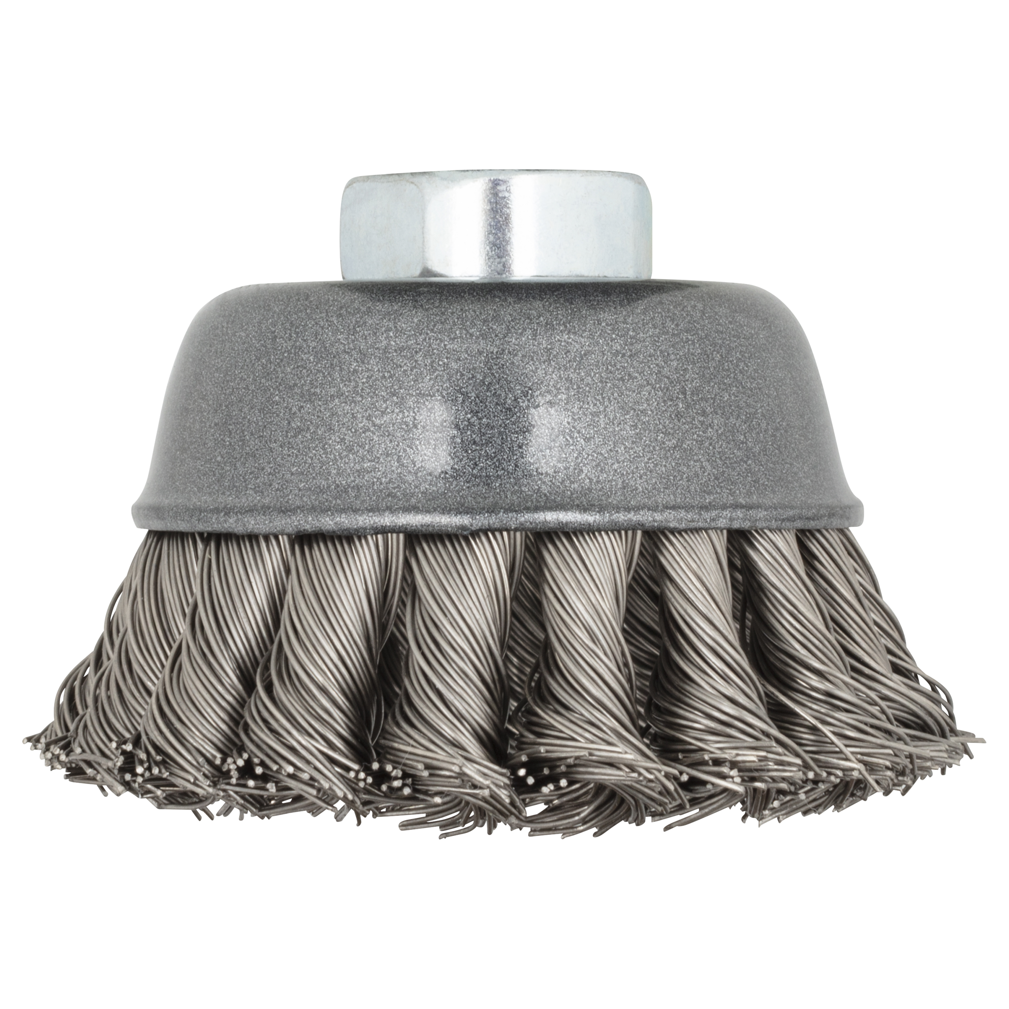 Stainless Steel Wire Cup Brush, twisted