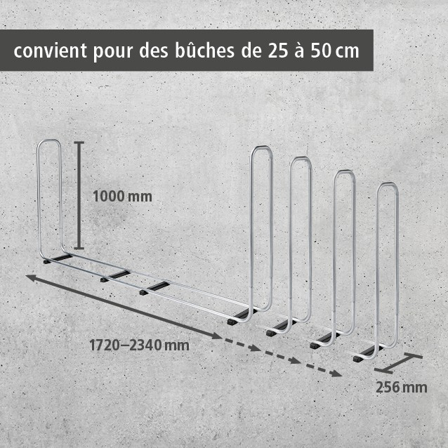 Stacking Aid for Firewood (fr)