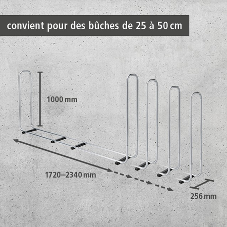 Stacking Aid for Firewood (fr)