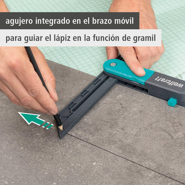 Angular Bevel Gauge with Marking Gauge Function (es)