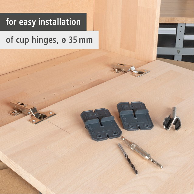 Hinge hole set, Ø 35 mm, 5 pcs. (en)