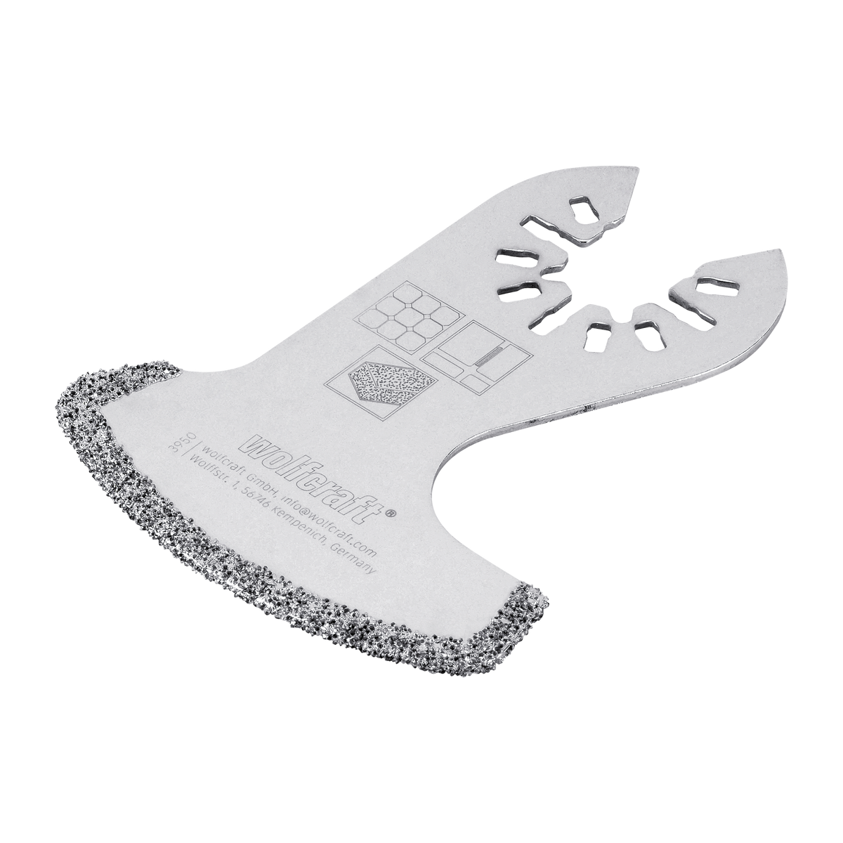 Diamond-Coated Hatchet Saw PRO”, 52 mm, universal receptacle, cement joints, mortar residue