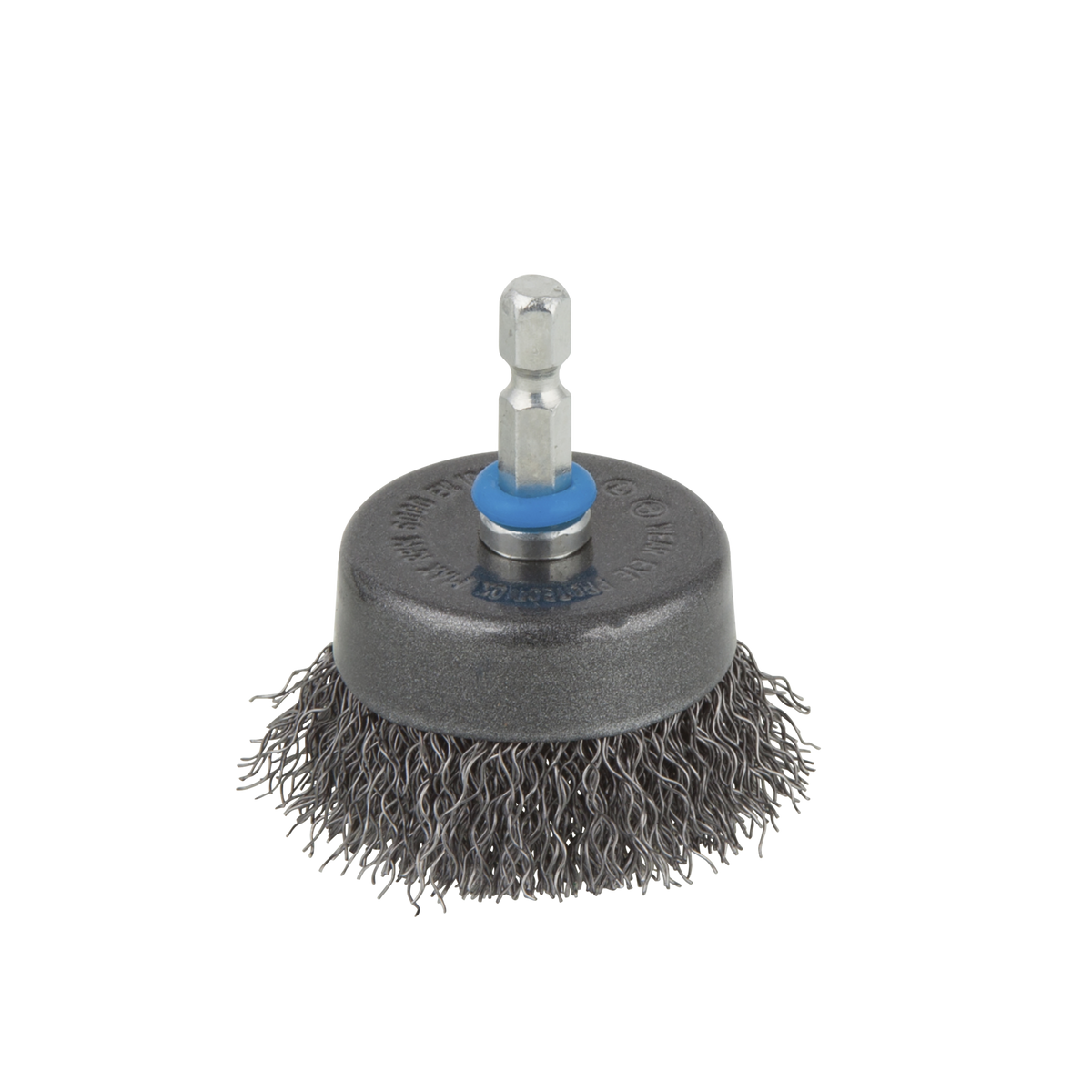Steel Wire Cup Brush, Ø 50 mm, Hexagon Shank