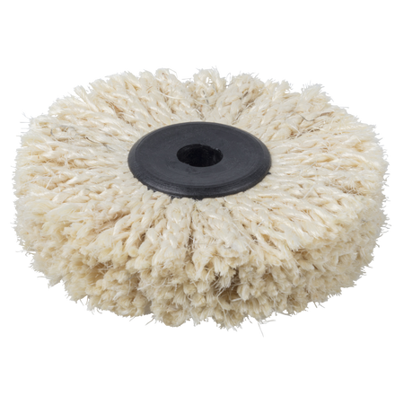 Sisal Knurled Brush, Ø 85 mm
