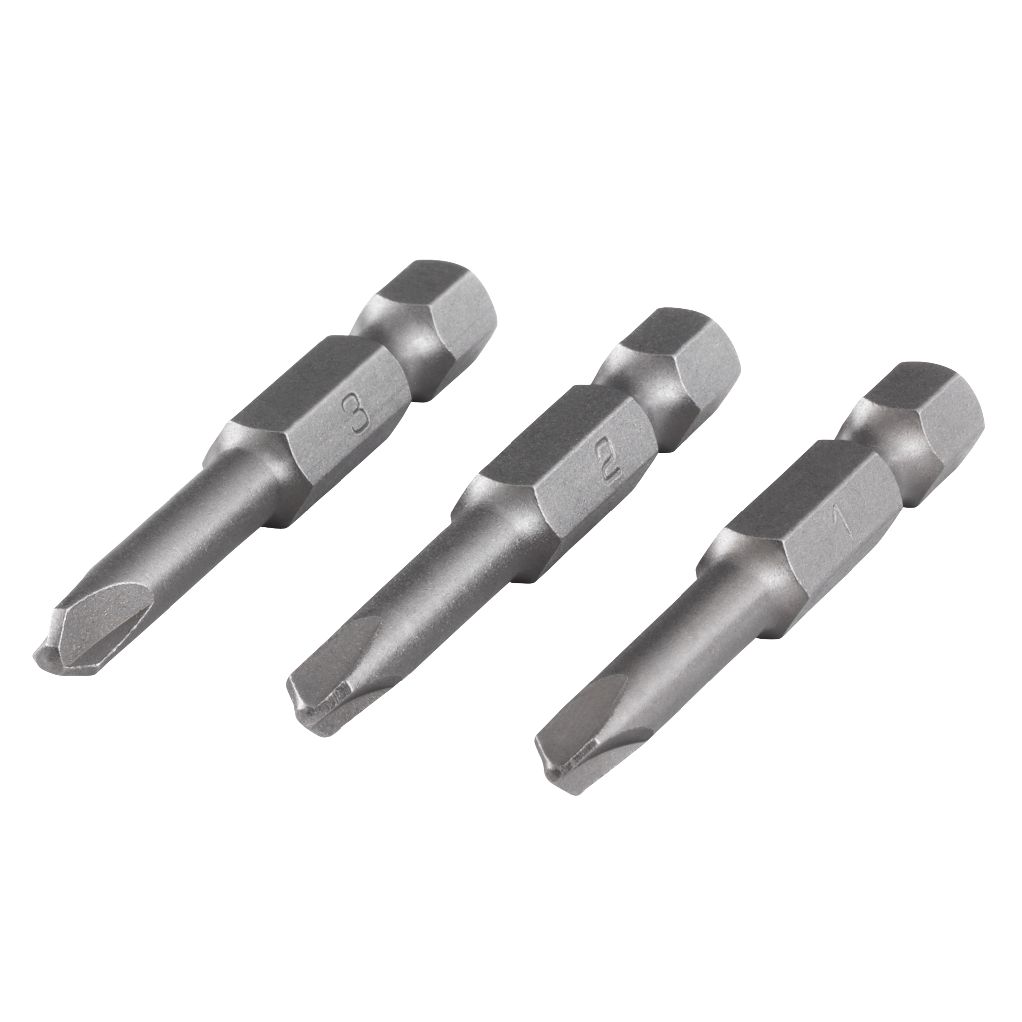 Solid safety screwdriver blade set, 3 pcs.