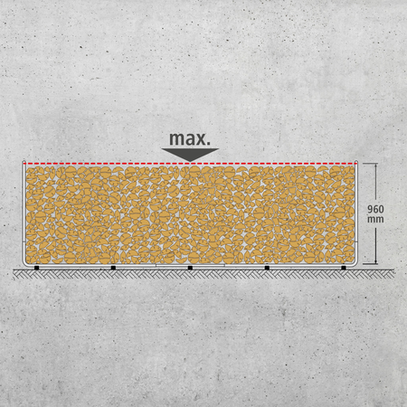 Modular XXL Stacking Aid for Firewood