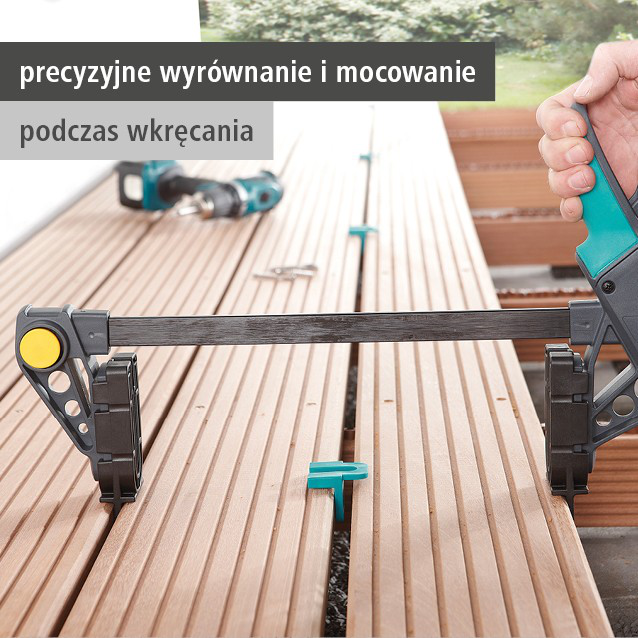 Installation Clamp for Deck Boards (pl)
