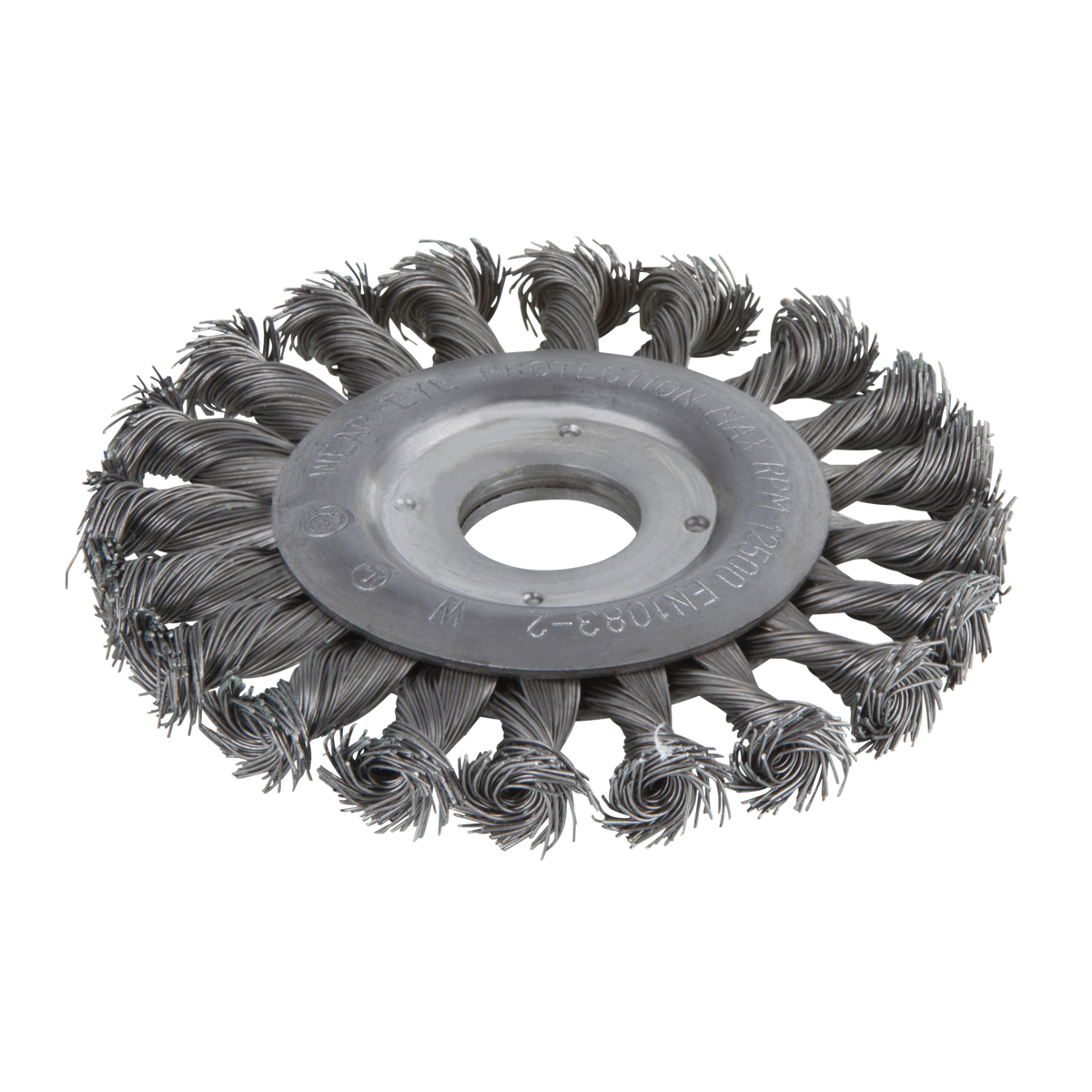 Steel Wire Wheel Brush, twisted, Ø 115 mm