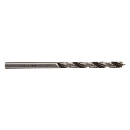 HSS Wood Twist Drill Bit, Ø 4 mm
