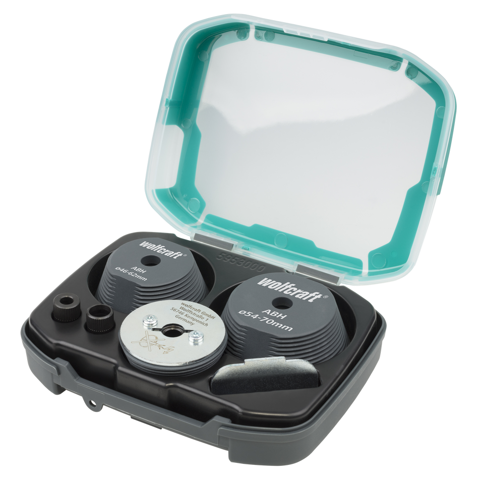 Hole Enlarging Tool Set for Hole Saws, 3 Pcs. - Image 1