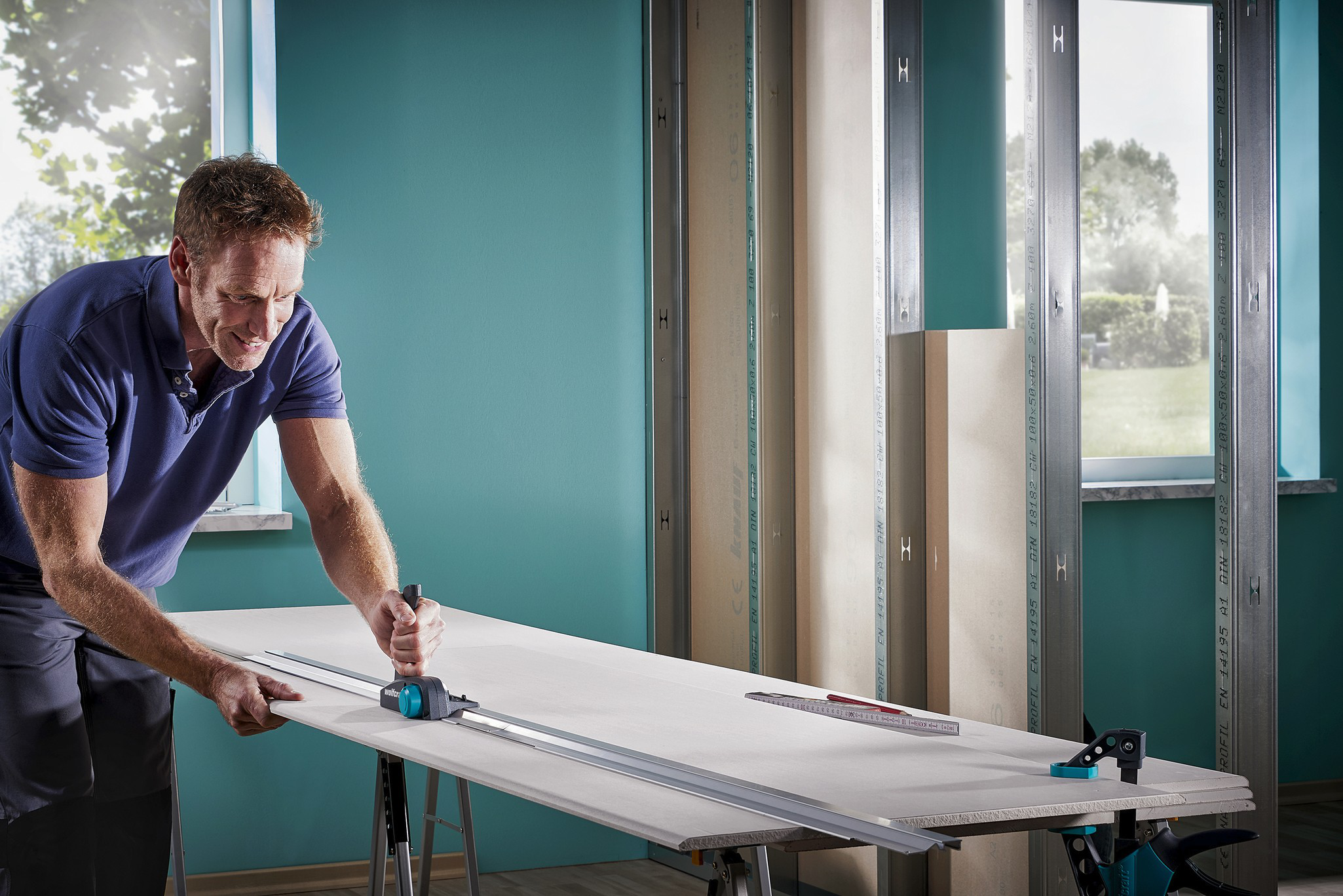 Rail Extension for Plasterboard Cutter