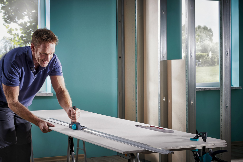 Rail Extension for Plasterboard Cutter
