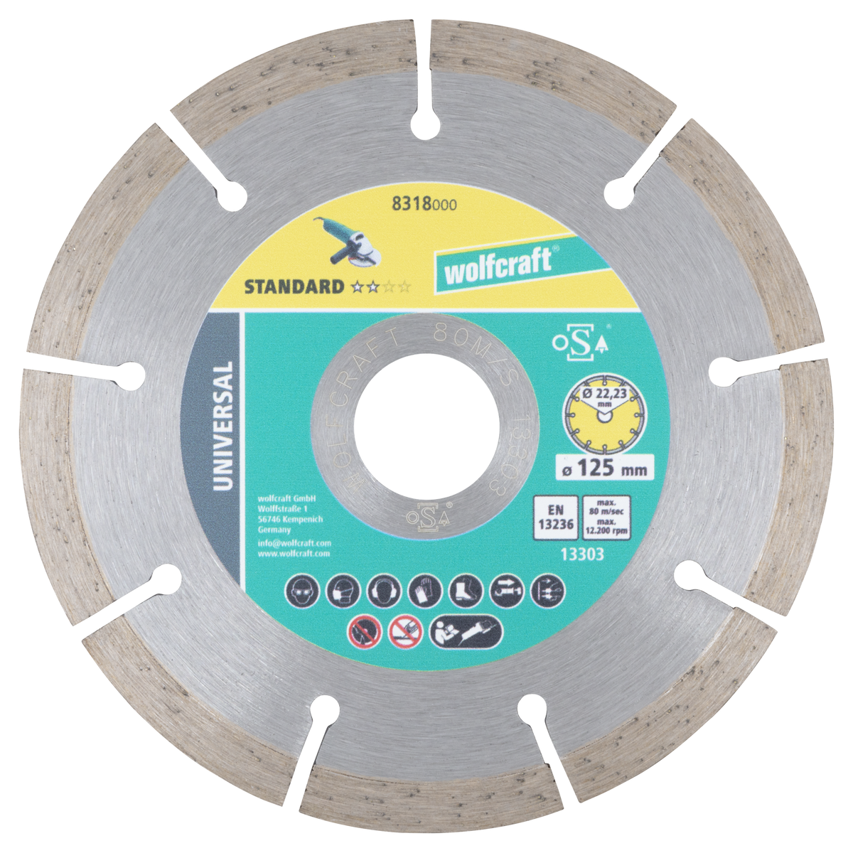 SOLID UNIVERSAL Diamond Cutting Disc - Image 1