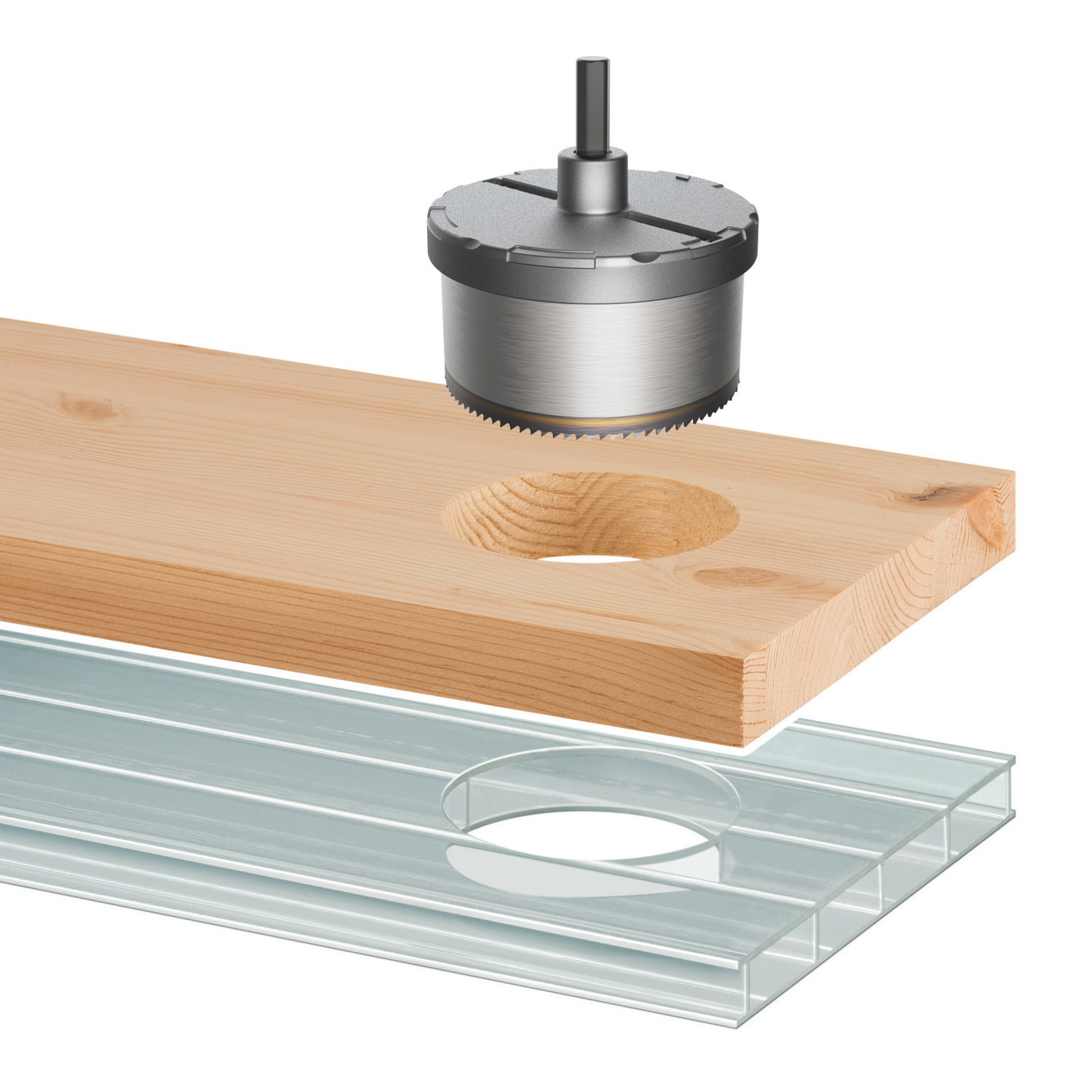 “Professional” Multi-Blade Hole Saw, Ø 25–62 mm - Image 2