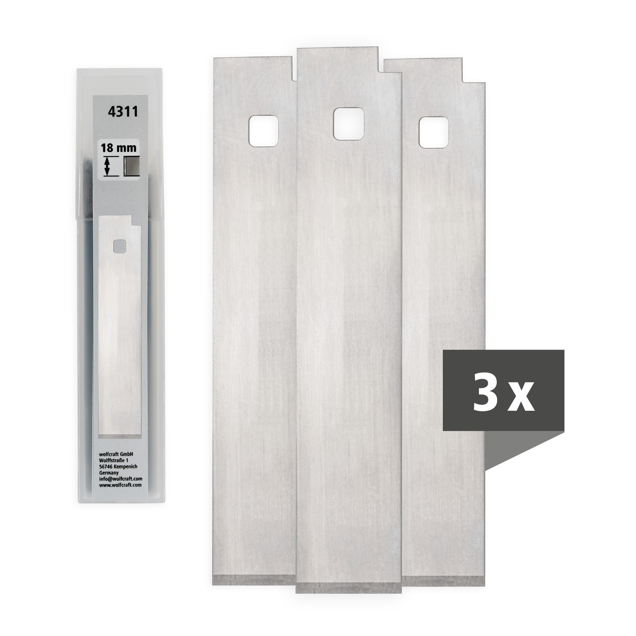 Scraper Blades, 18 mm - Image 2