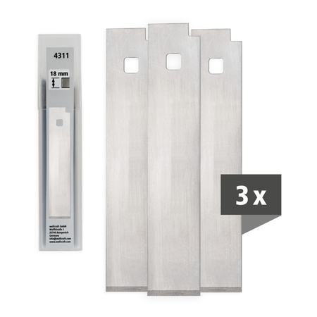 Scraper Blades, 18 mm - Image 2