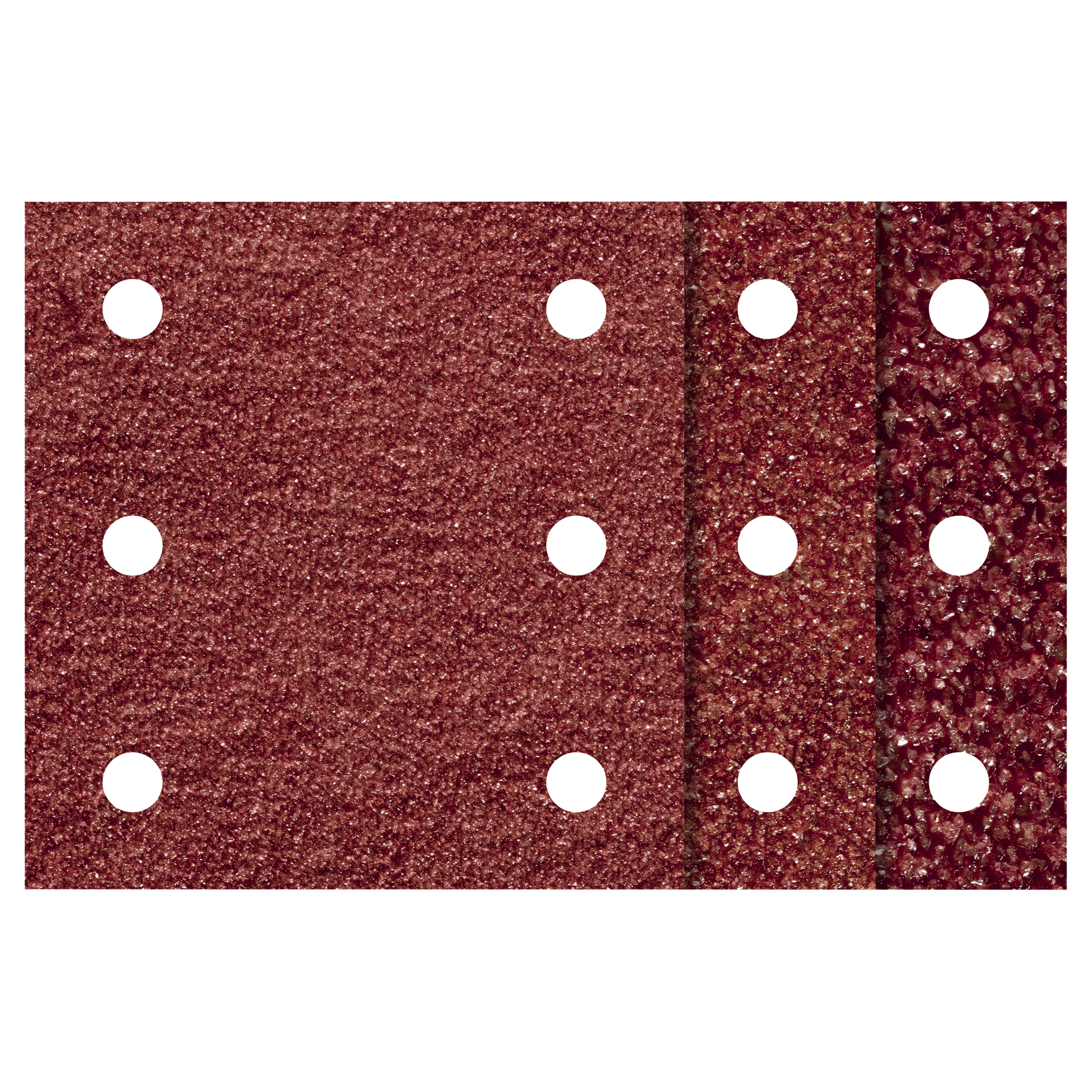 Easy-Fix Sanding Sheet Set for Wood/Metal, 100 x 115 mm, 10 Pcs.