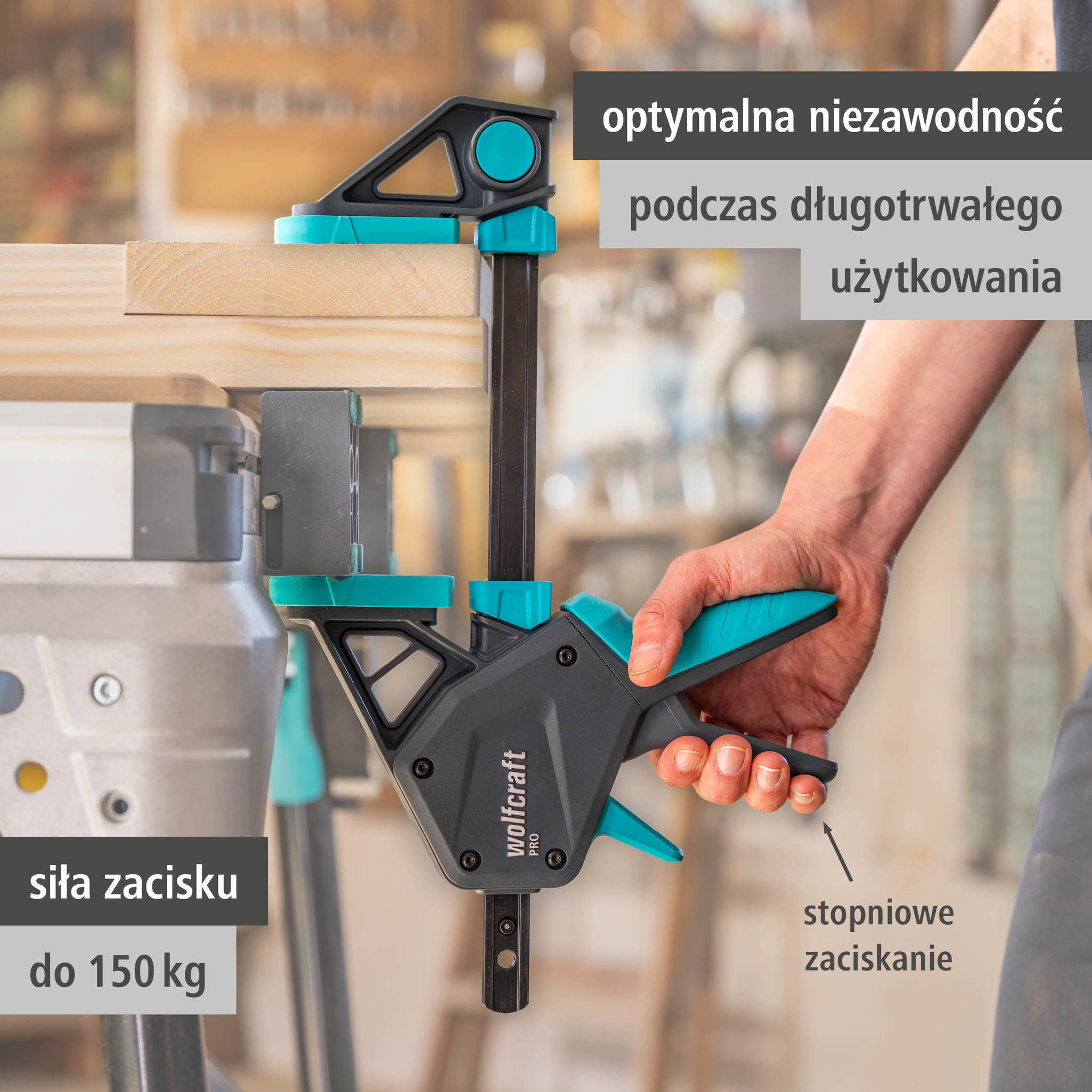 PRO One-Hand Clamp (pl)