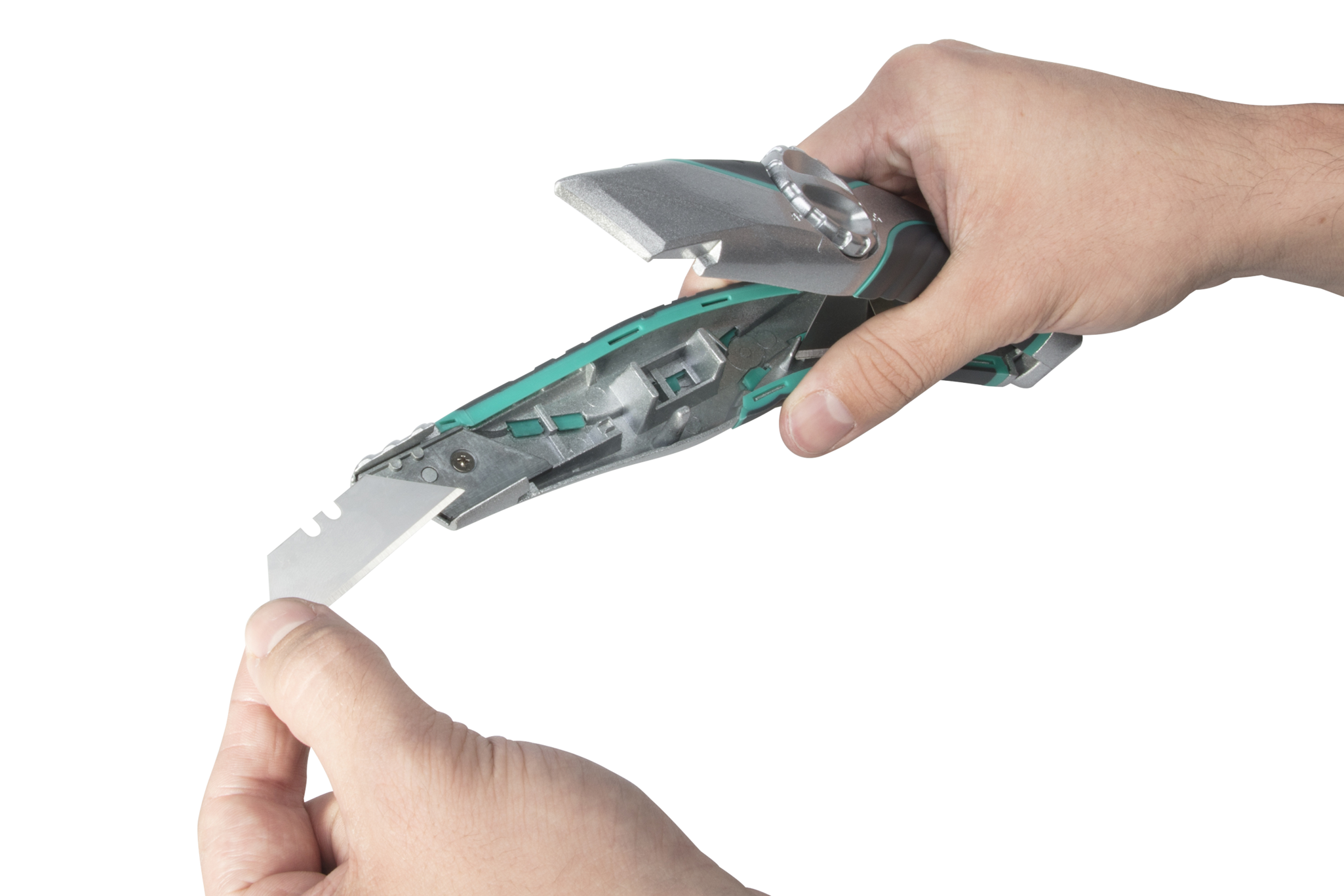Professional Trapezium Blade Knife with Fixed Blade