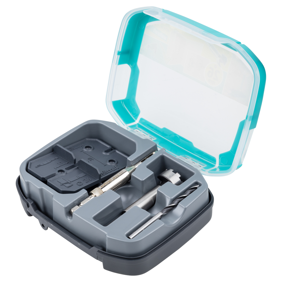 Hinge hole set, Ø 26 mm, 5 pcs.