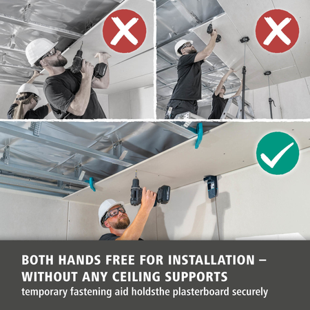 Drywall Installation Set for Ceiling Panels (en)