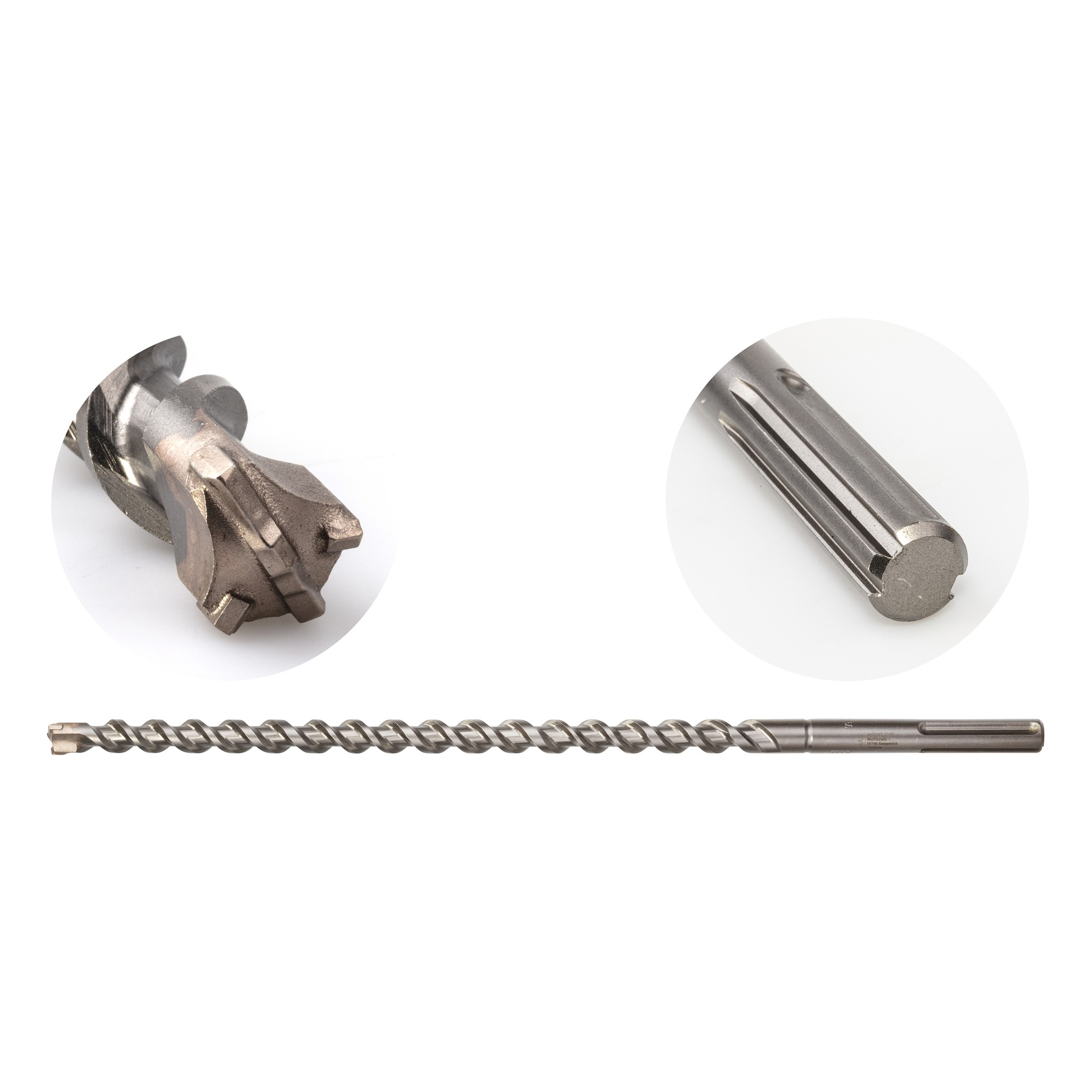 “Professional 4-cut” Concrete Drill Bit, Tungsten Carbide Tipped, SDS-max - Image 6